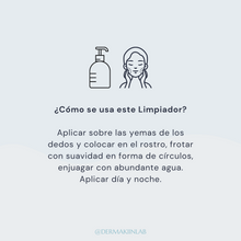 Cargar imagen en el visor de la galería, Limpiador Antiedad Suave Hidratante con Ácido Hialurónico + Vit C y E